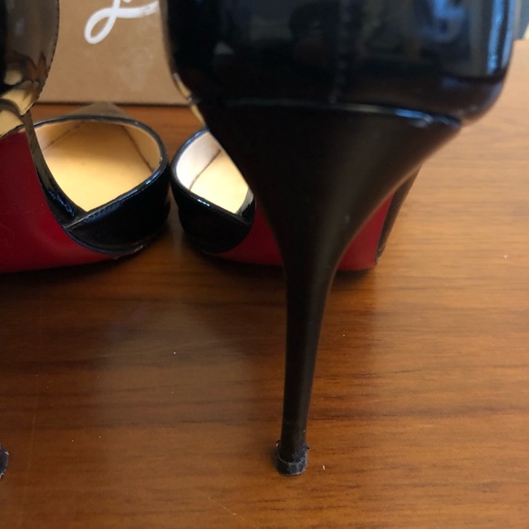 Christian Louboutin Iriza in black patent (7.5) - Picture 6 of 8